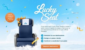 concorso klm lucky seat