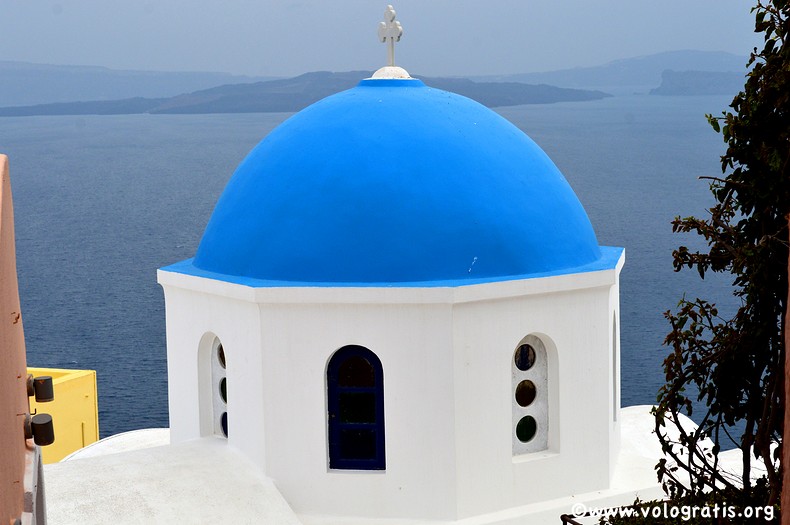 cupola blu santorini