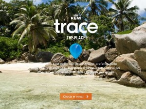 concorso klm trace the place