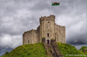castello a Cardiff