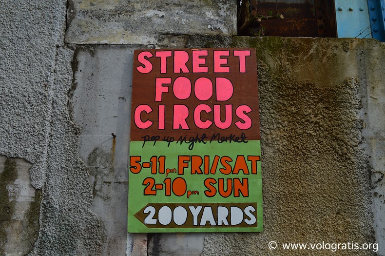 diario di viaggio a cardiff stree food circus