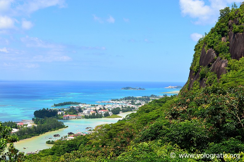 panorama di mahe seychelles