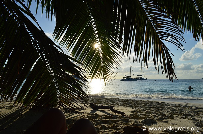 tramonto viaggio alle seychelles