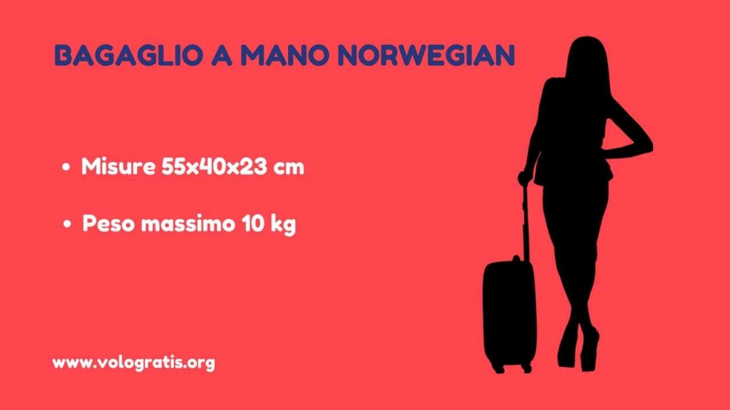 bagaglio a mano norwegian