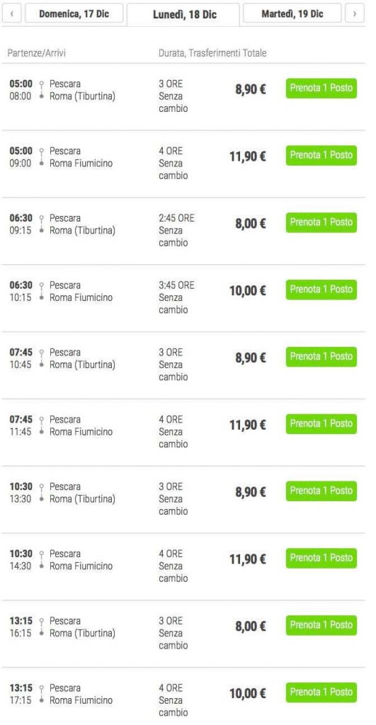 biglietti flixbus 8 euro