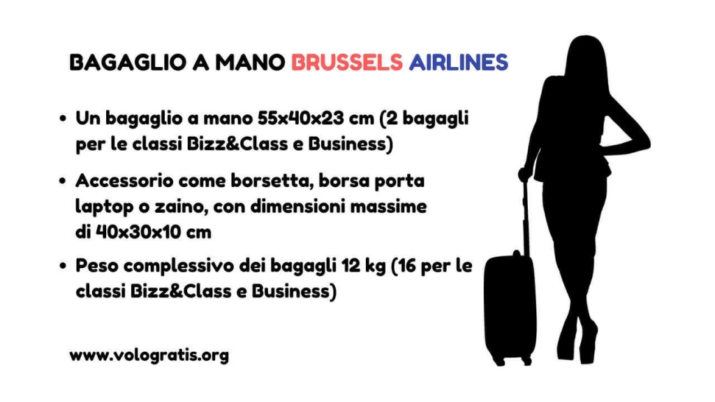 brussels airlines bagaglio mano